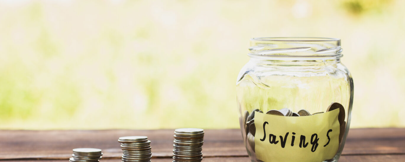 “Dashboard of GoMyFinance.com showing money-saving goals and progress tracking.”